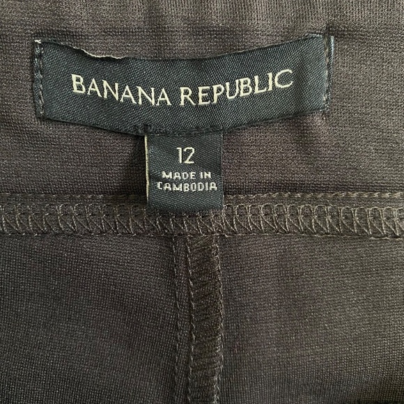 Banana Republic Ladies Ponte Pants, Straight Leg, Stretch, Brown, Size 12 NWT - Picture 9 of 16